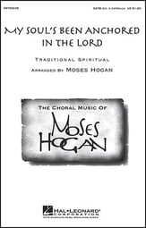 My Soul's Been Anchored in the Lord SATB choral sheet music cover